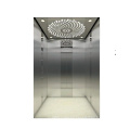 Decoración de cabina de acero inoxidable con elevador de pasajeros de 1000 kg